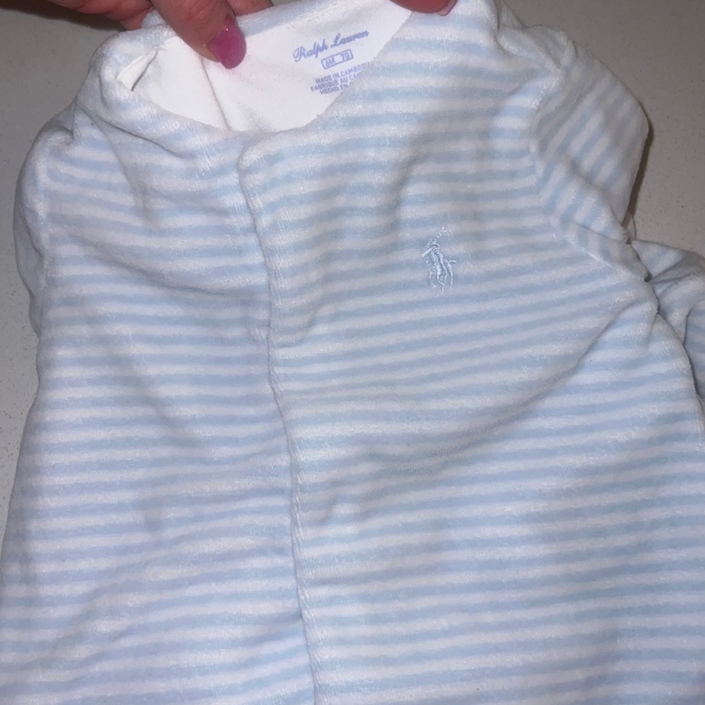 Ralph Lauren velvet baby boy
